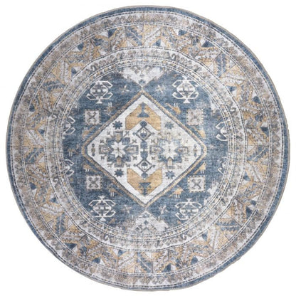 Rug Laria Blue 4 Round - ø200 cm