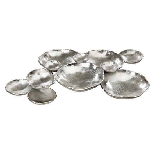 Aluminum bowl "Multiple" silver.