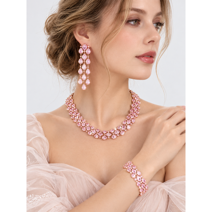 Blush Diamond Couture Jewelry Set