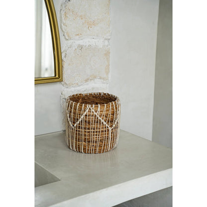 The Macra-mazing Basket - Natural White - M
