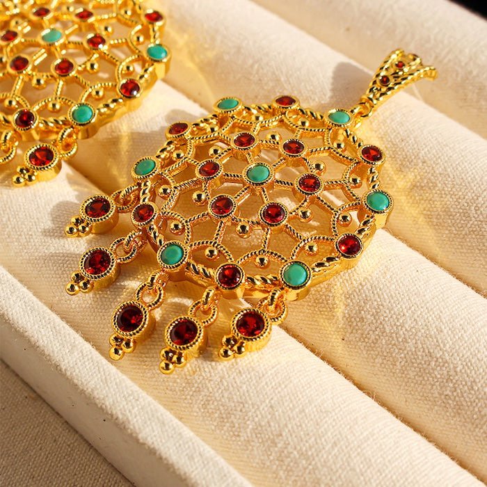 Vintage Dream Catcher Drop Earrings