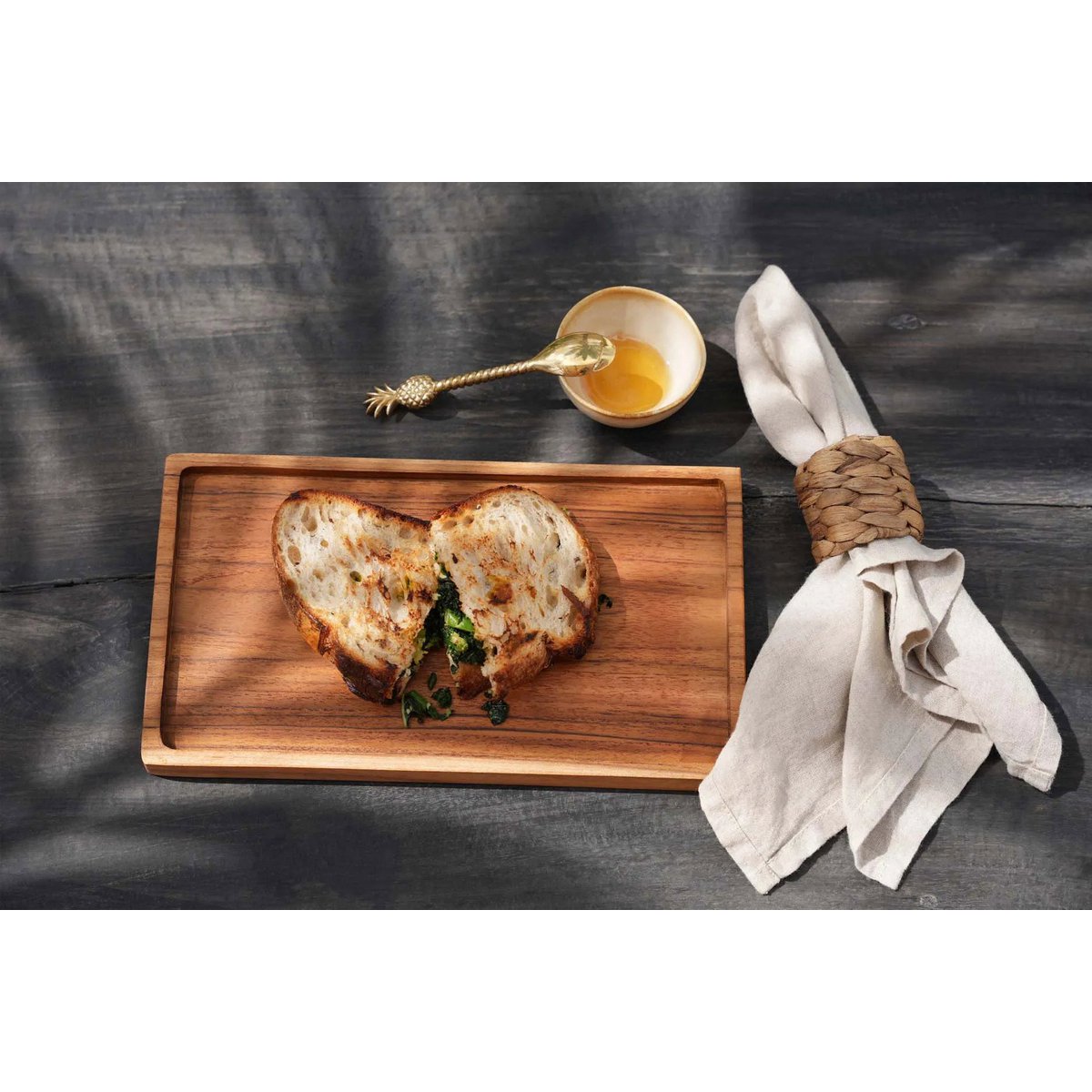 The Pineapple Tea Spoon - Gold