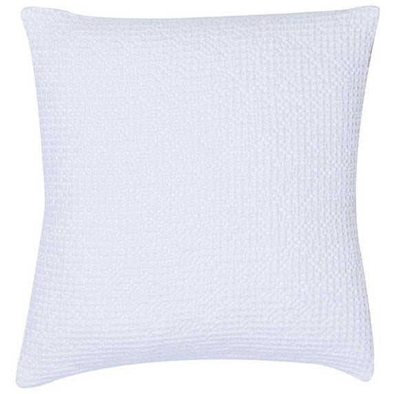 White maia recycled cushion 45 x 45