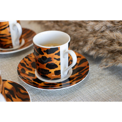 Safari coffee cups - Lot of 6