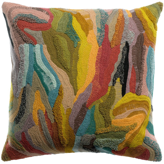 Betty Mineral embroidered cushion 45 x 45