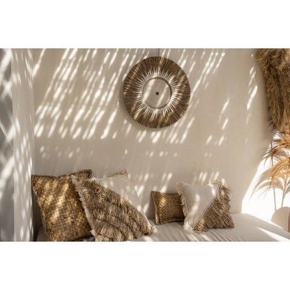 The Raffia Macramé Wall Deco - White Natural