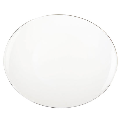 PLATINUM EDGE OVAL PLATE