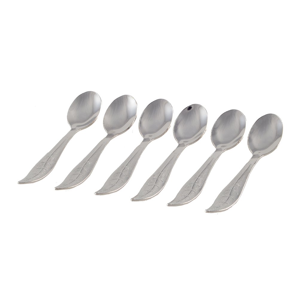 Spoonfuls silver leaves - Lot of 6