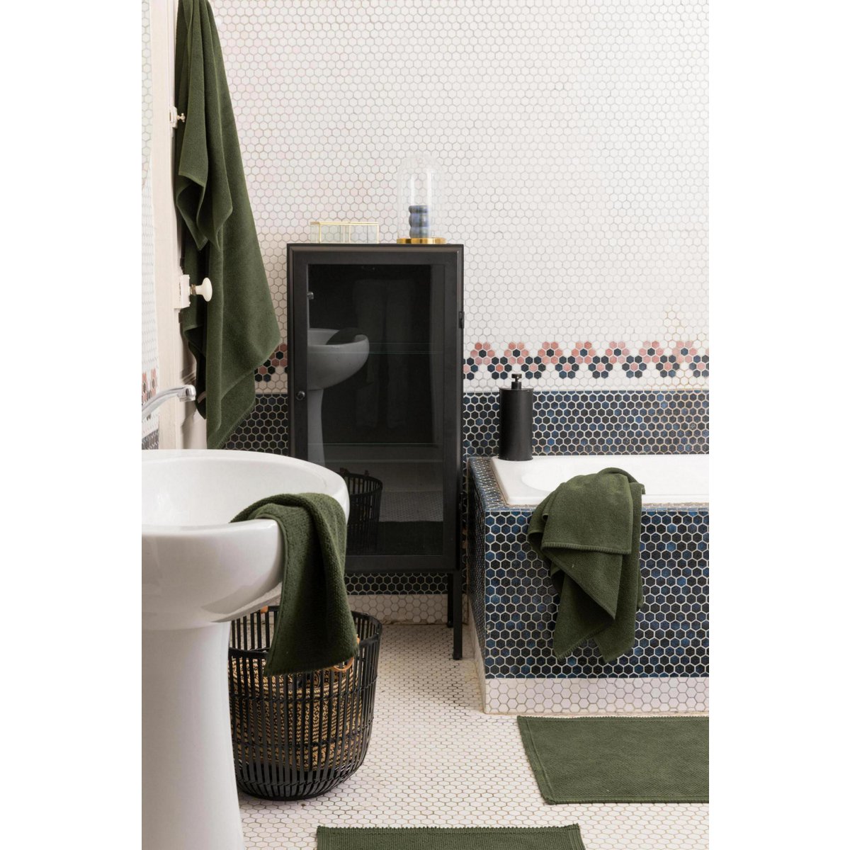 Bora Rosemary shower sheet 70 x 130