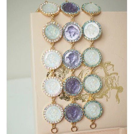 Vintage Inspired Angel Face Cameo Bracelets
