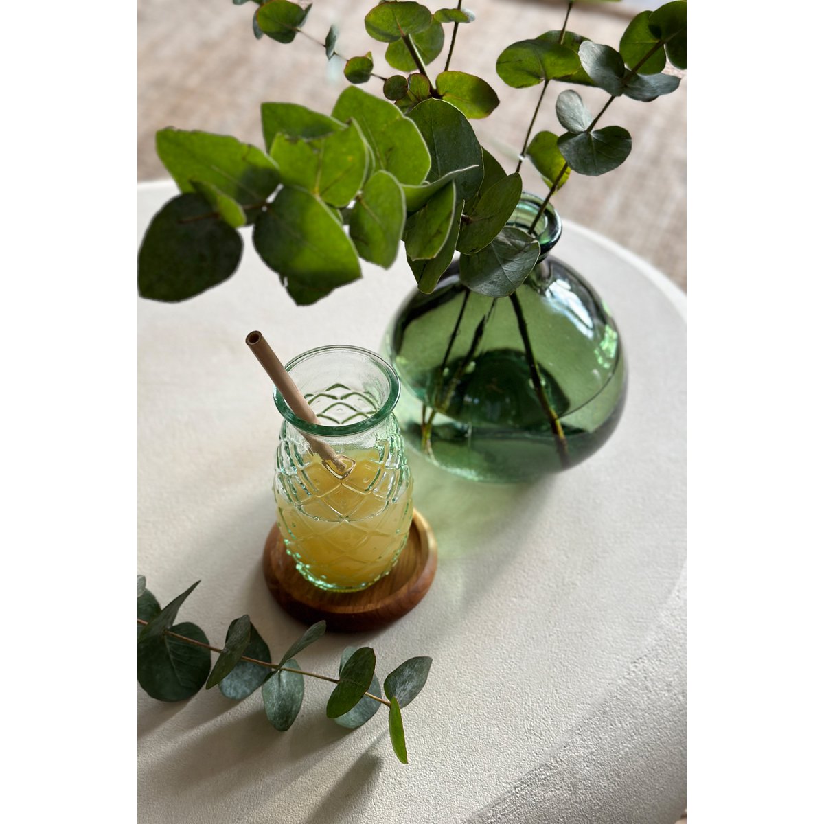 The Pineapple Glass - Blue - L