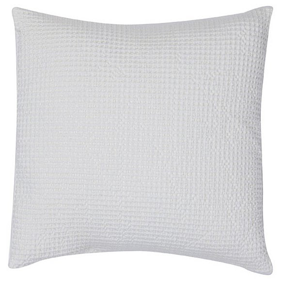 Recycled cushion Maia Craie 45 x 45