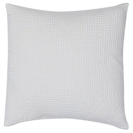 Recycled cushion Maia Craie 45 x 45
