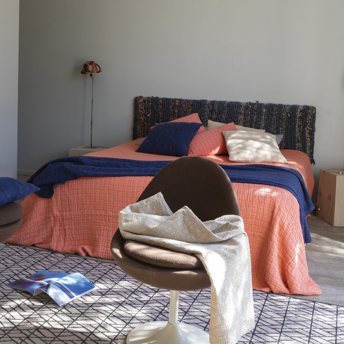 Swami Lichen stonewashed bedspread 240 x 260