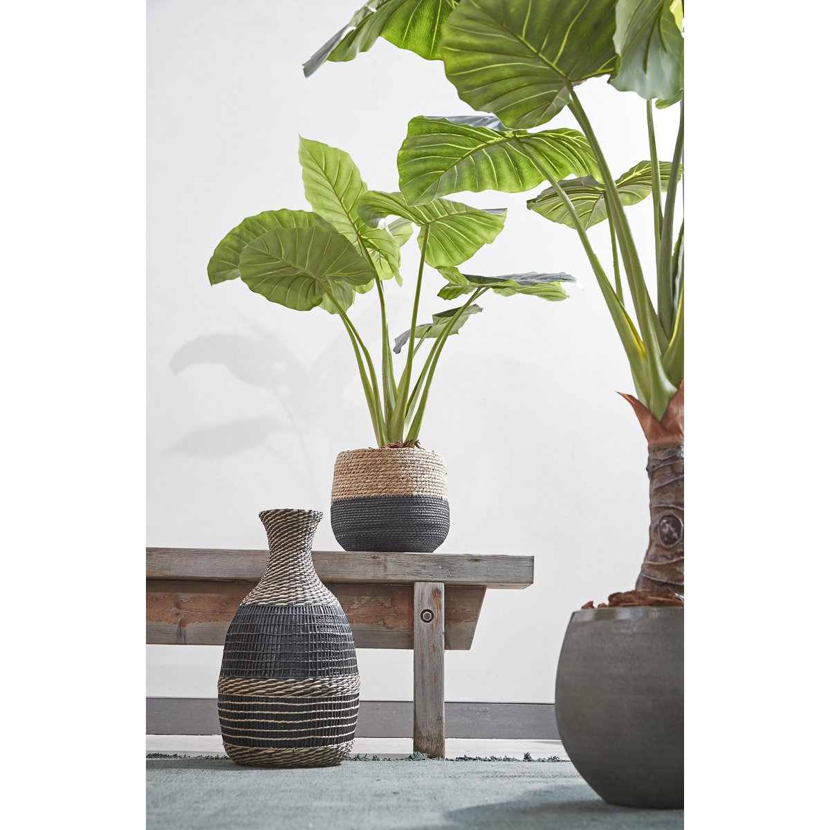 Plant basket set Jorck Black