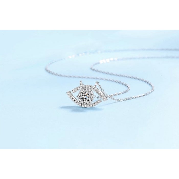 Lucky Eye Moissanite Necklace
