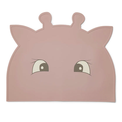 Albert silicone placemat Giraffe