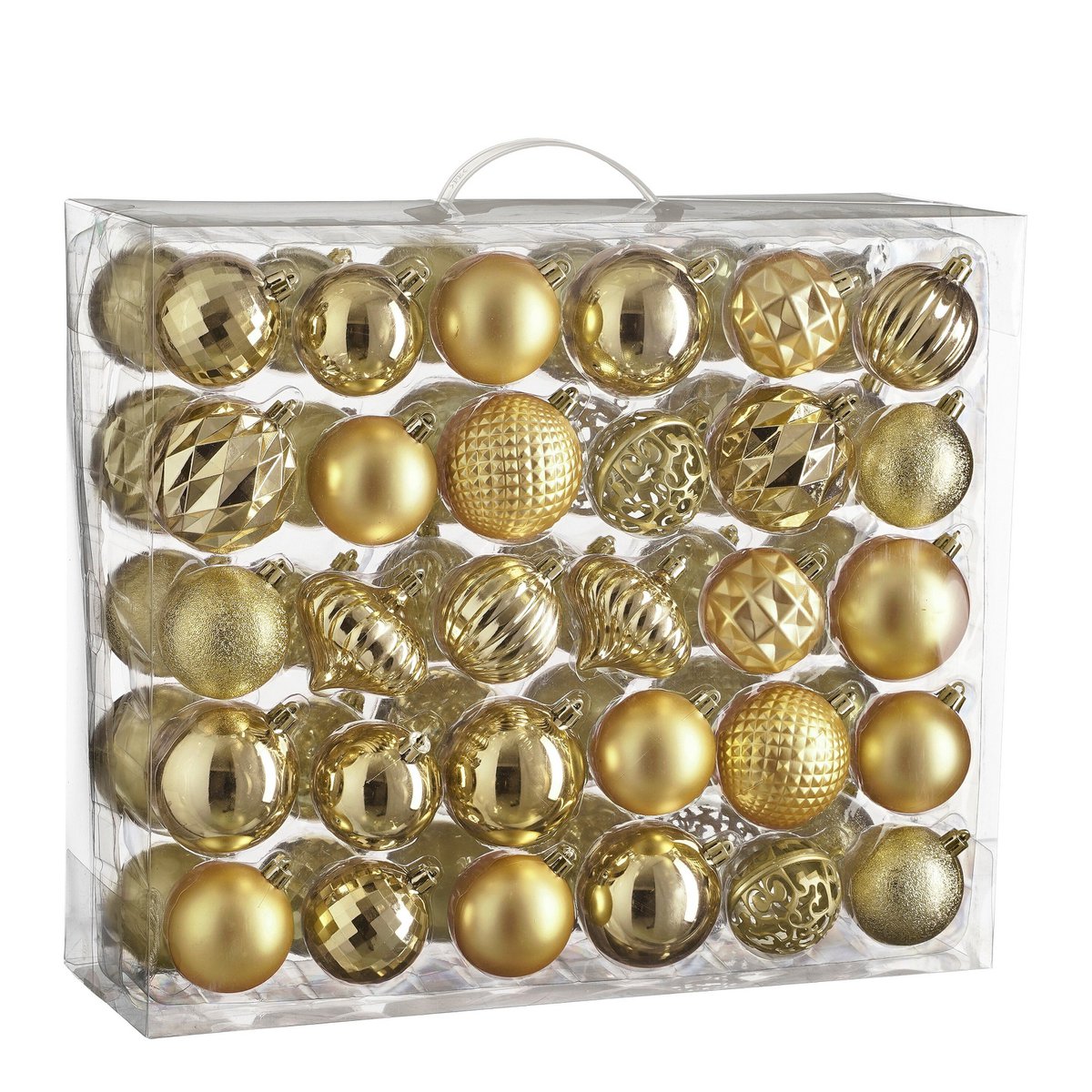 Christmas ball set Gold