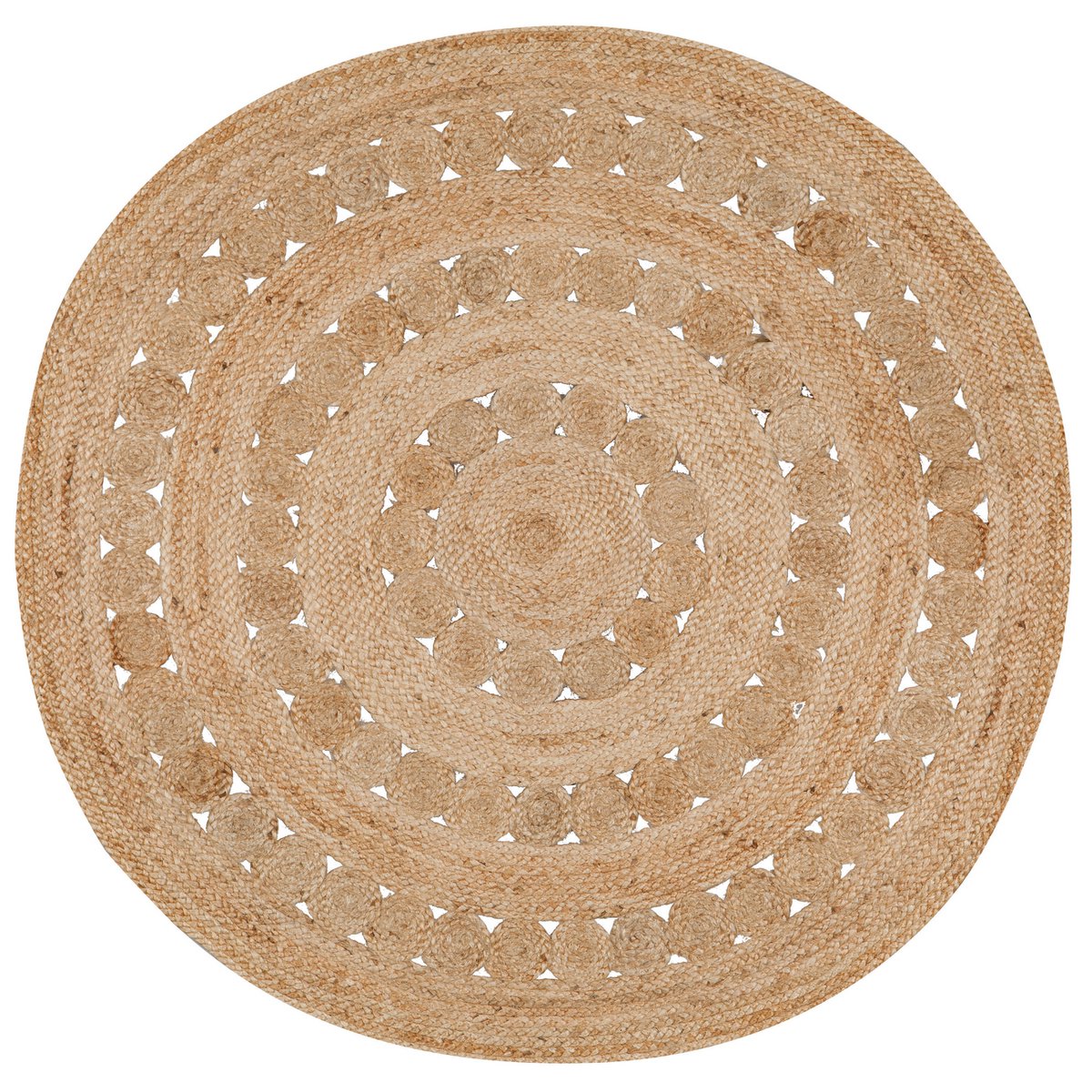 Natural Patna rug diameter 120