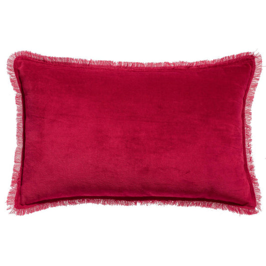 Plain Cushion Fara Ruby 30 x 50