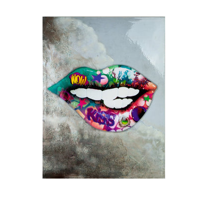 Image Painting Street Art "Kiss"