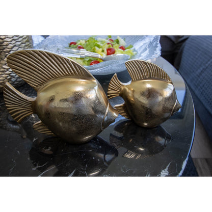 H15cm gold decorative fish