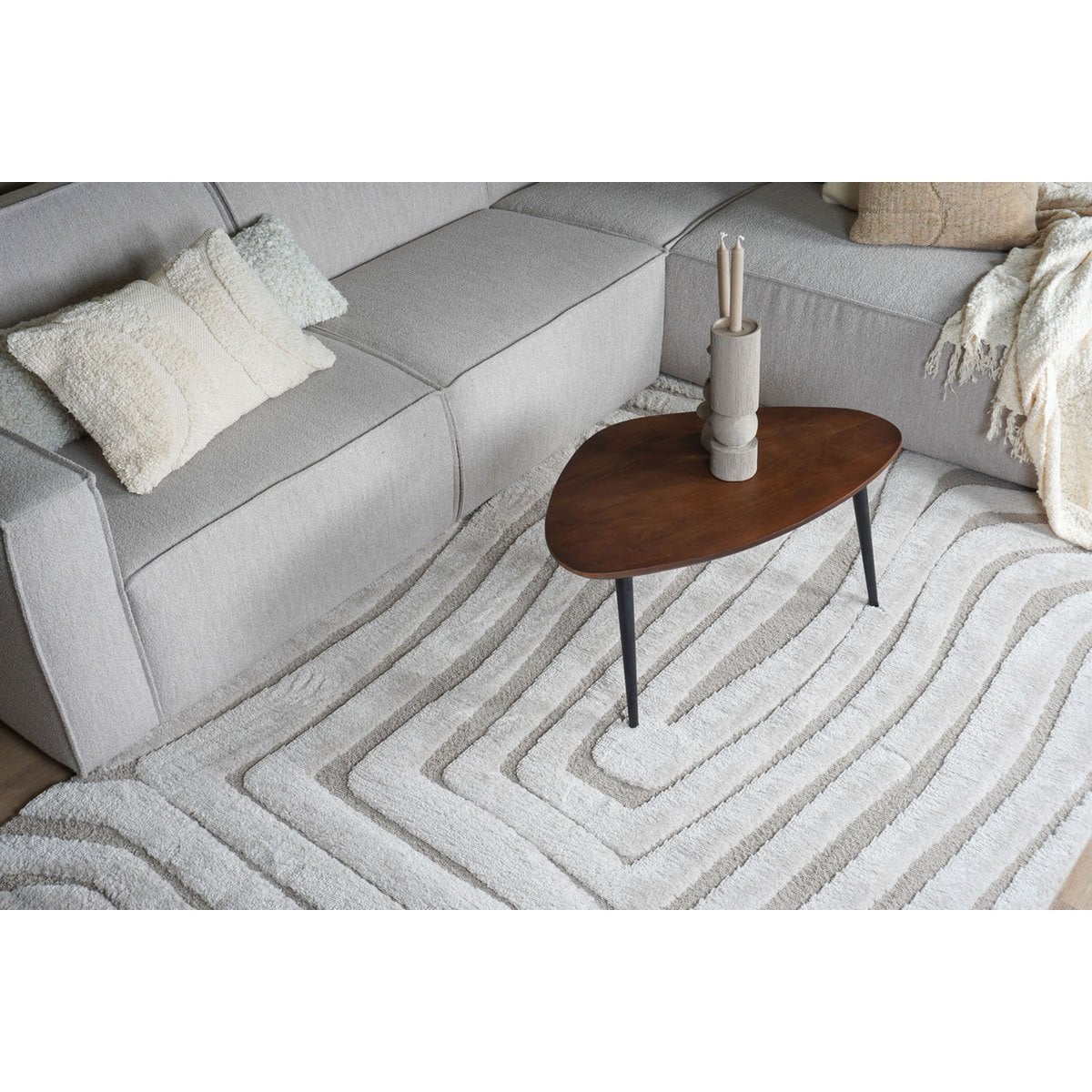 Rug Lima Beige 240 x 340 cm