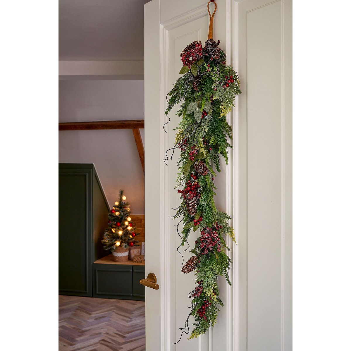 Christmas garland Bodi Red