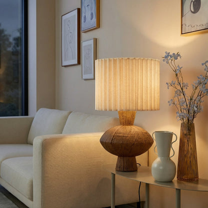Table lamp Frey Brown