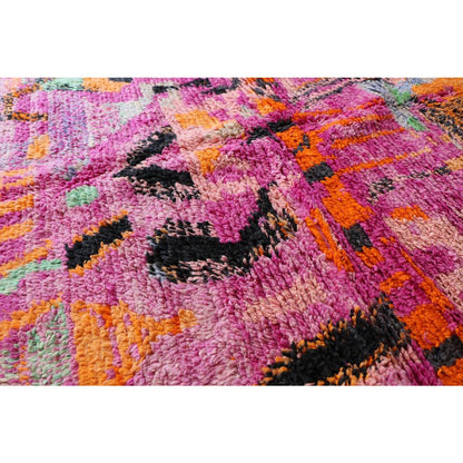 Pure wool Moroccan Berber rug 161 x 275 cm