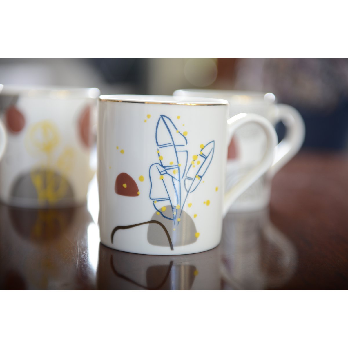 SET 4 MUGS ART DECO 390ML