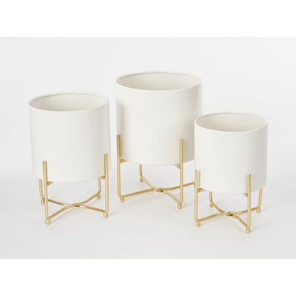 Plantenstandaard set Aries Wit