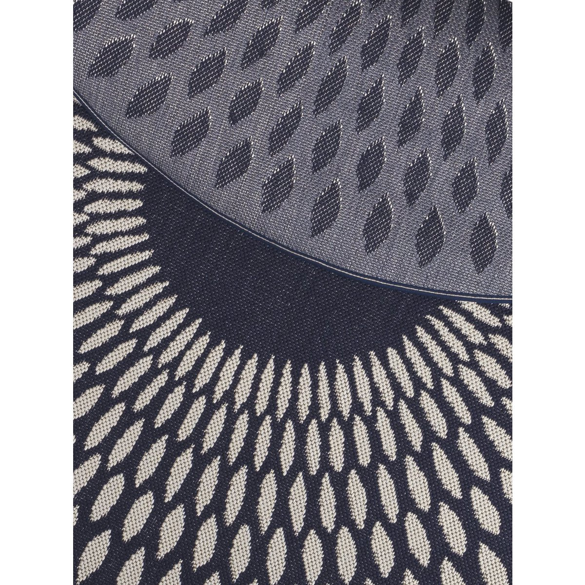 Tapis rond intérieur extérieur ILLUSION