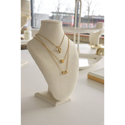 Hearts Collier - Gold