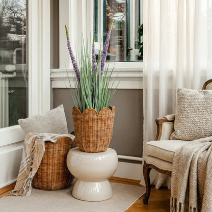 Artificial Plant Ornamental Grass Purple