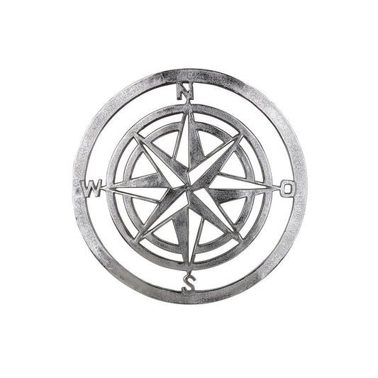 Aluminum compass rose