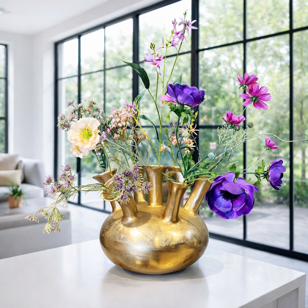 Vase - Amsterdam 7 gold