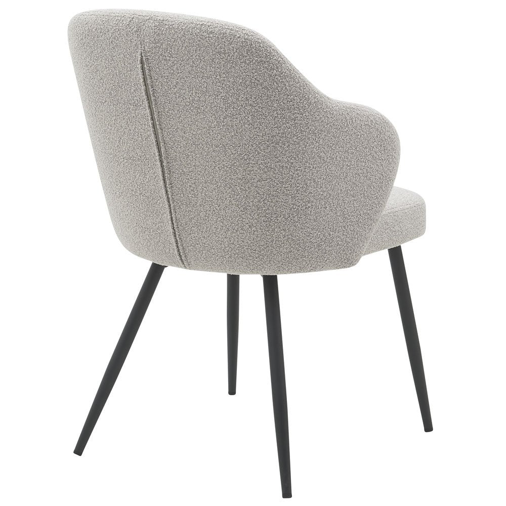 Dining room chair Kendra – Bouclé – Natural