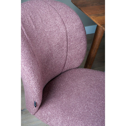 Dining room chair Cosmo - Bouclé - Terra
