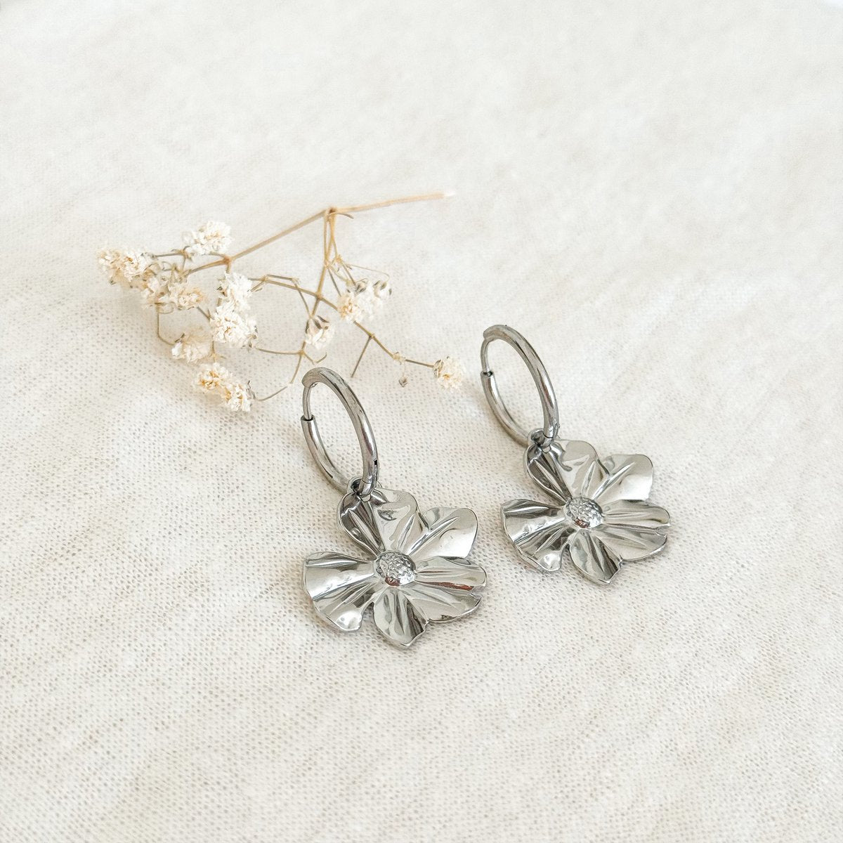 Wildbloem earrings - Silver