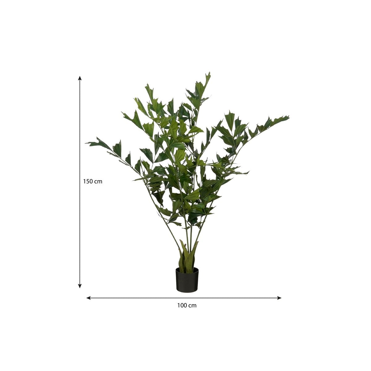 Artificial Plant Fishtail Green