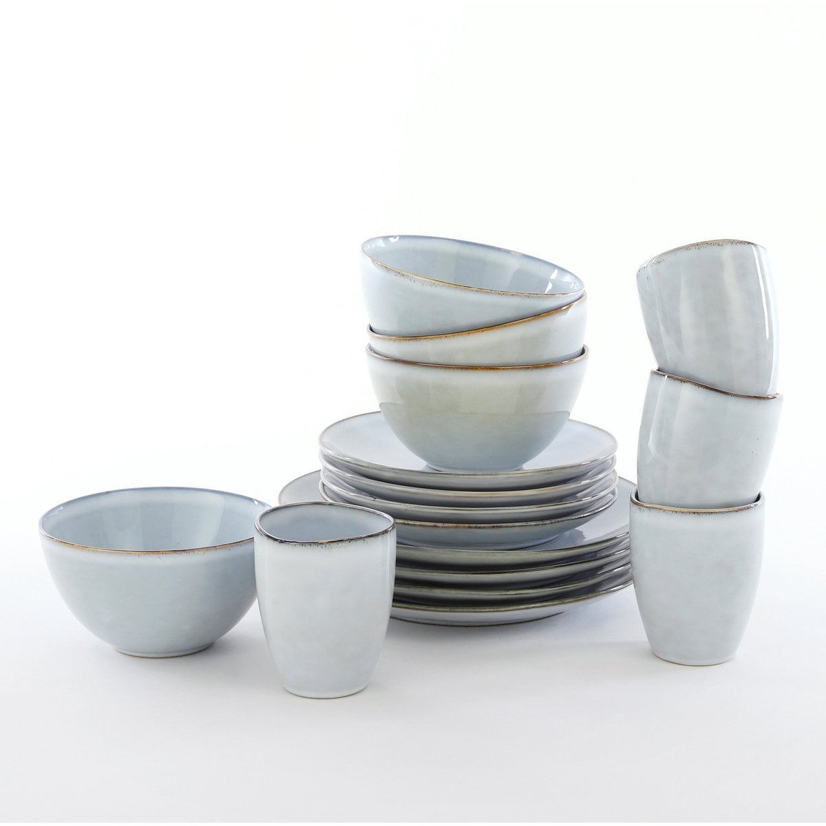 Tableware set Tabo Gray