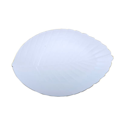 37cm white sheet presentation plate