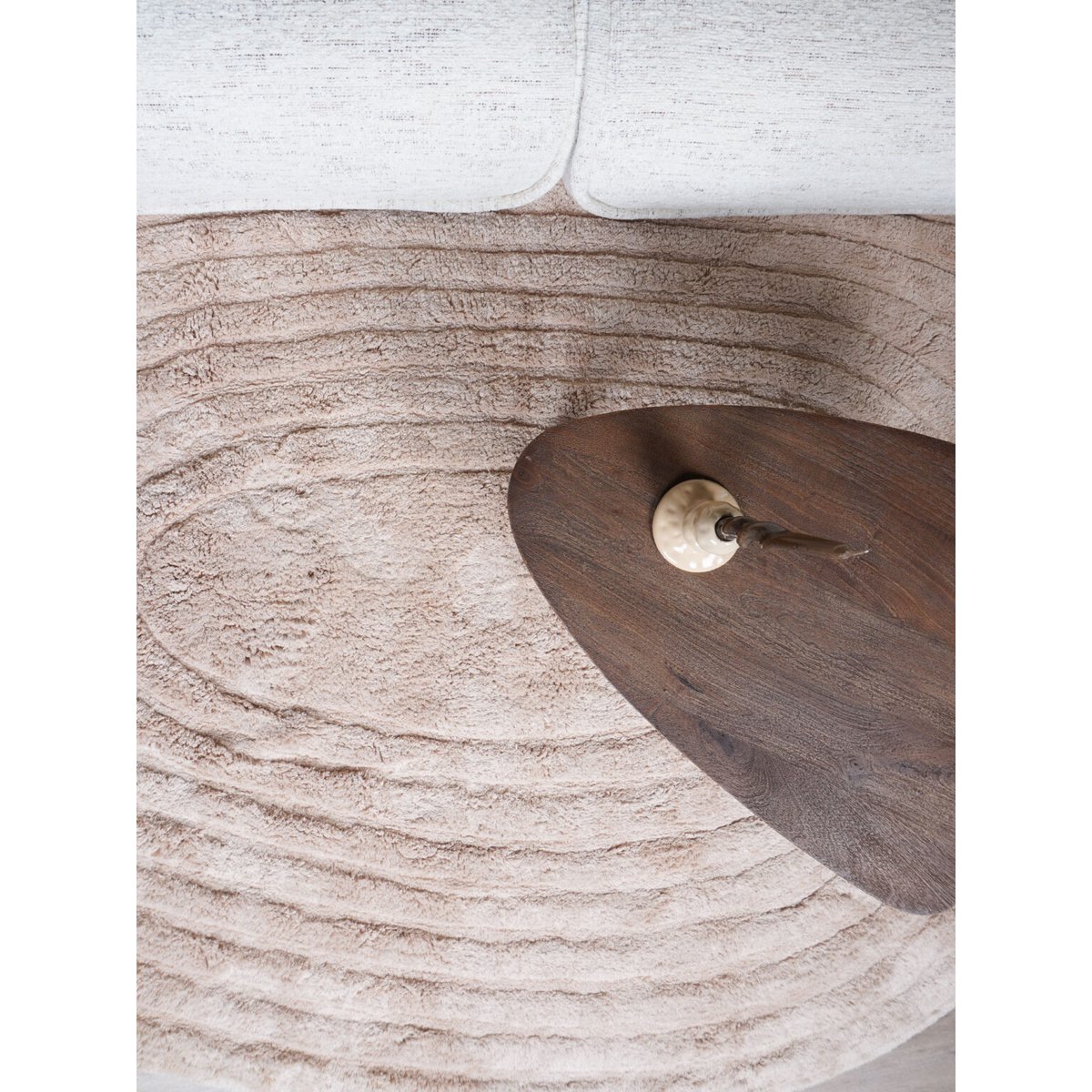 Washable rug Oliver - Beige 160 x 230 cm