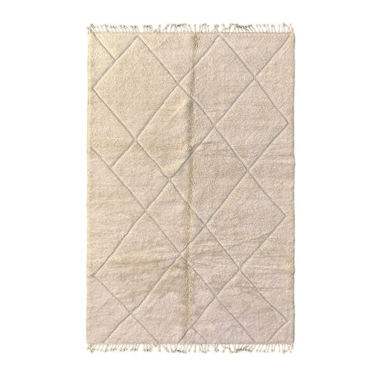 Contemporary wool Berber rug 177 x 302 cm