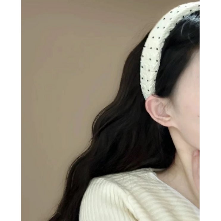 Elegant Polka Dot Headband