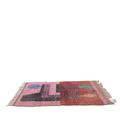 Pure wool Moroccan Berber rug 115 x 187 cm