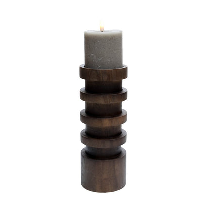 Candle holder - Vail walnut *Expected arrival at the end of September
