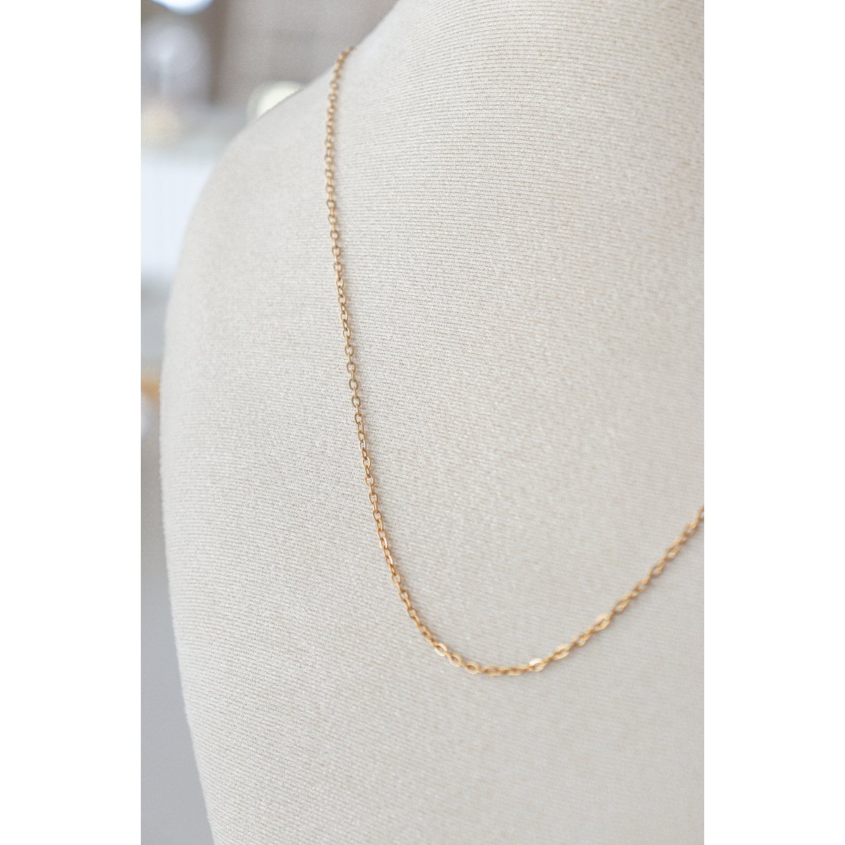 Basic Necklace - choose your length - Gold