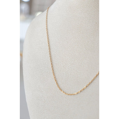 Basic Necklace - choose your length - Gold
